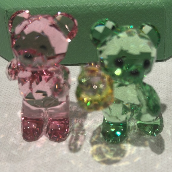 NIB Swarovski Birthday Bears. Great birthday gift for collectors of Swarovski. - Picture 5 of 12